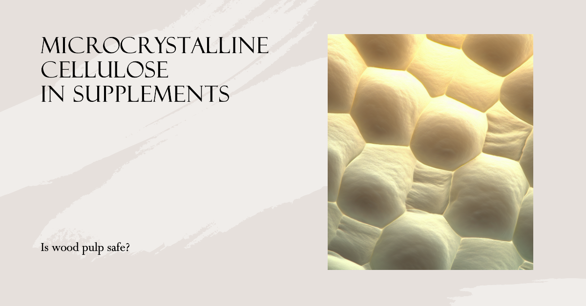 Microcrystalline cellulose in supplements header